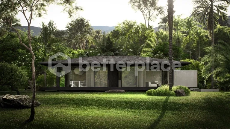Elegant Modern Villa in Ubud 2 Bedrooms Tegalalang with Spacious Tropical Grounds