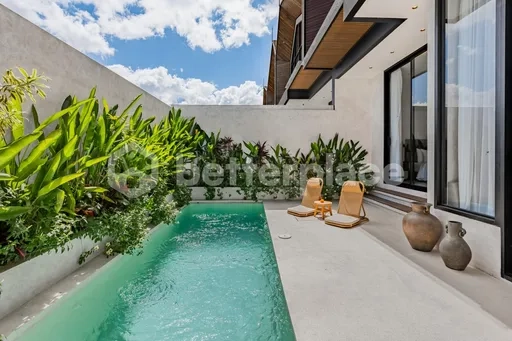 Prime Leasehold Investment Opportunity in Pererenan with Elegant 2-Bedroom Villa, Modern Architecture, Furnished Interiors & 3-Minute Beach Access