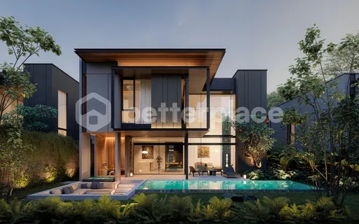 Secluded Leasehold 4-Bed Villa with Expansive Spaces Near Kelating Beach