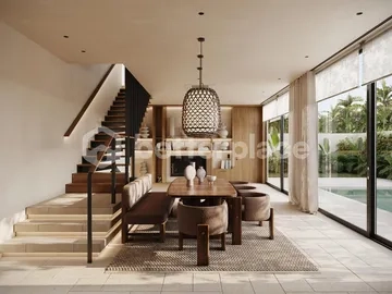 Modern Luxury Redefined – Stunning 3-Bedroom Villa with Private Pool and Home Office in Kedungu’s Peaceful Beachside Setting