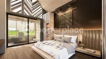 Elevated Island Living: Exquisite 1-Bedroom Villa with Signature Rooftop Lounge and Uninterrupted Greenbelt Views in Canggu