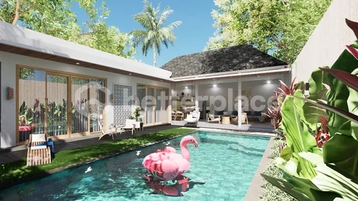 Modern Contemporary 2-Bedroom Villa Near Bali’s Best Beaches – Leasehold for 26+25 Years in Seminyak Golden Triangle
