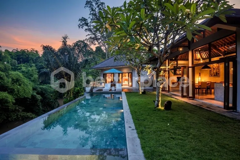 Wake to Birdsong and Running Water — Beautifully Appointed 3-Bed Villa in Tabanan's Emerald Countryside, Ready to Occupy