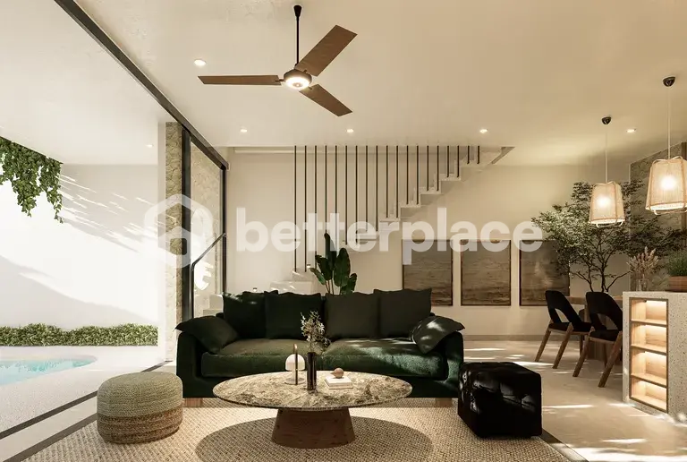 Tropical Elegance in Batu Bolong – Canggu: Blend Comfort and Style with This Sophisticated 2-Bedroom Villa with Modern Features