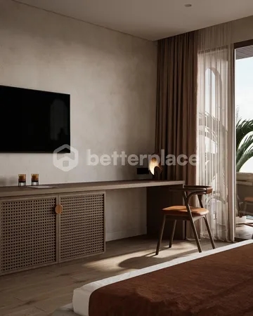 Elevated Beachfront Living in Uluwatu’s Melasti Paradise: A Luxury Leasehold Apartment with Sunset Views and World-Class Resort Amenities