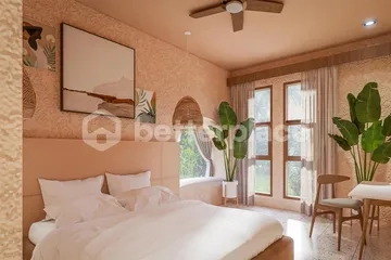 Exclusive Offer: Stylish Leasehold 2-Bed Villa with Open Rooftop Near Bingin Beach