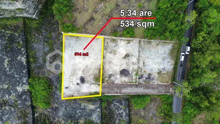 Stunning Freehold Investment 534 sqm Land in Bukit Ungasan with 5 Meter Road Access and High Demand Ocean View Potential