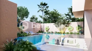 Luxury Modern Villa in Peaceful Canggu, Munggu – 4 Bedrooms with Rooftop & Jacuzzi