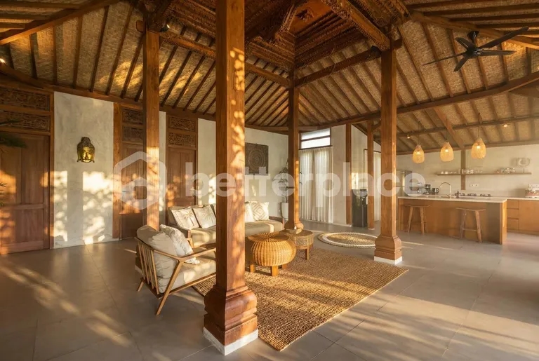 Spacious Joglo-Style Villa in Central Ubud – 2 Bedrooms with Classic Balinese Character