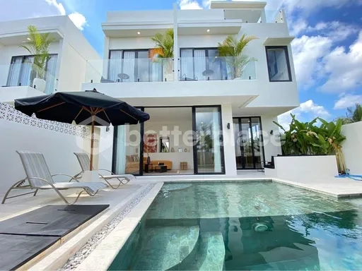 Contemporary Coastal Villa in Cemagi, Canggu Spacious 4 Bedroom Retreat Just 300 Meters from the Beach
