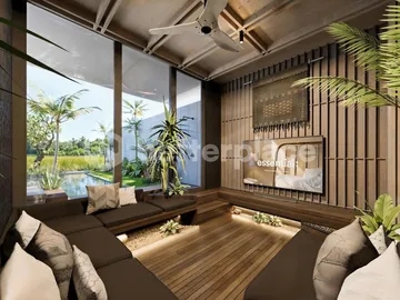 Elevated Island Living: Exquisite 1-Bedroom Villa with Signature Rooftop Lounge and Uninterrupted Greenbelt Views in Canggu