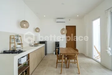 Brand New and Charming 1 Bedroom Villa with Office Space and Rooftop in Kerobokan