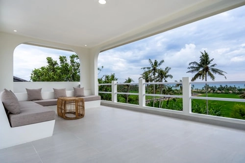 3BR Luxury Villa | Paddy & Ocean View w/ Pool