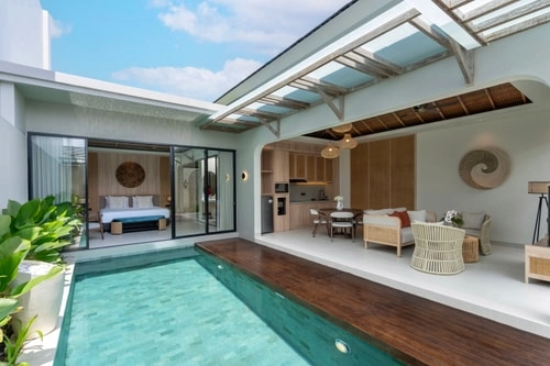 1BR Berawa Villa | Private Pool, Bathtub & Pergola