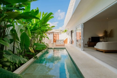 Lumi - 2BR Villa with Pool and Rooftop, Uluwatu