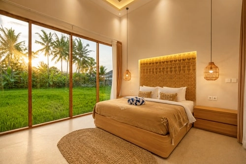 Luxe Ubud Rice Field Haven: 2BR Villa with Pool