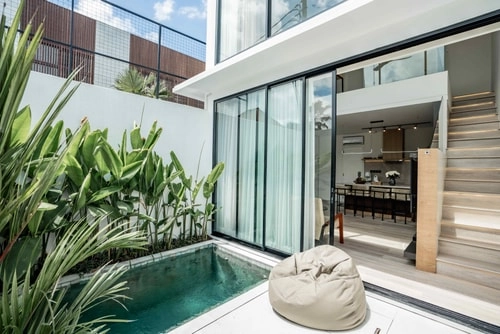 Contemporary Canggu 2BR Villa w/ Pool, Prime Loc